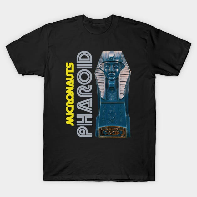 Micronauts: Pharoid in Time Chamber T-Shirt by HustlerofCultures